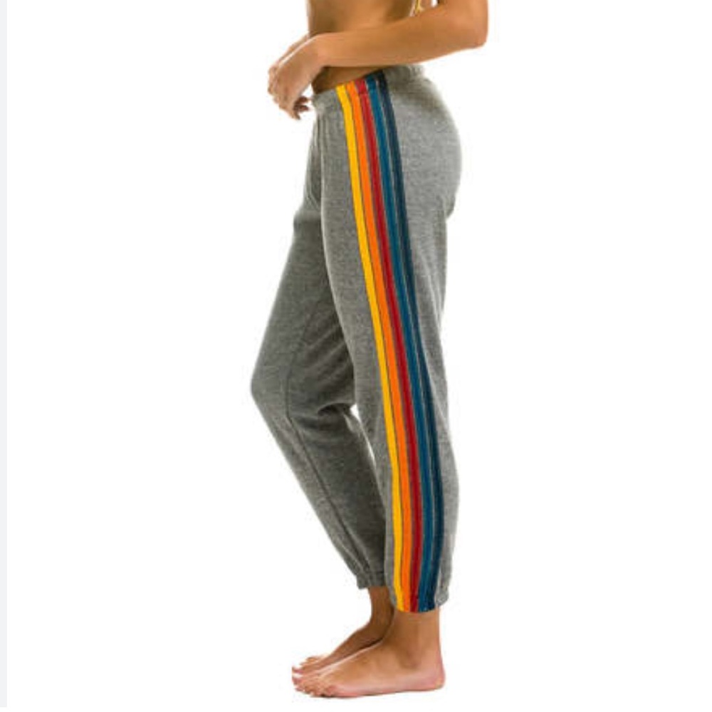 Aviator Nation Classic Five Stripe Sweatpants